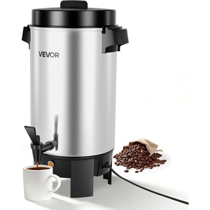 image:imageVEVOR Commercial Coffee Urn 40 Cups 63 qt 1090W Hot Beverage Dispenser40 Cups