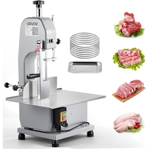 image:imageVEVOR Electric Bonesaw Machine 1100W Meat Bandsaw 043 Cutting Thickness1100W 130