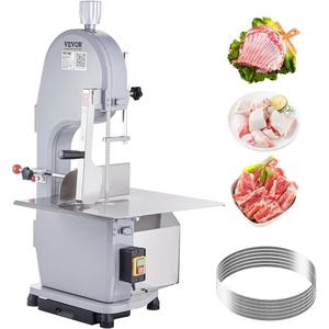 image:imageVEVOR Electric Bonesaw Machine 1100W Meat Bandsaw 043 Cutting ThicknessCountertop 1100W