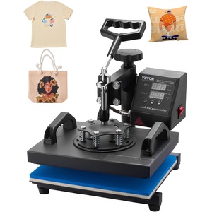 image:imageVEVOR Heat Press Machine 12x10in Clamshell Sublimation Transfer Printer12x10