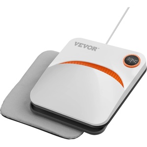 image:imageVEVOR Heat Press Machine 12x10in Clamshell Sublimation Transfer Printer9x9 Orange