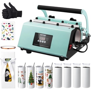 image:imageVEVOR Tumbler Heat Press Machine and Sublimation Tumblers Tumbler Press Set with 8pcs 20OZ Blank Tumblers Mug Press Cup Press for 1130oz Tumblers Mug with Heat Transfer Paper Gloves TapeTumbler Press Set
