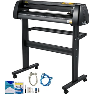 image:imageVEVOR Vinyl Cutter Machine 53 SemiAutomatic Vinyl Printer Cutter Machine28 Inch3 Blades