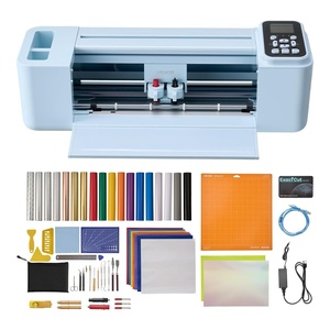 image:imageVEVOR Vinyl Cutting Machine 12 in TouchscreenControlled Vinyl Cutter 20000 Builtin Design Resources Compatible with Mac Windows Android and iOS for Creating Customized Crafts Cards DecorKeypad  Touch Screen Version