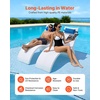 image:imageVEVOR Pool Lounge Chairs Set of 2 Chaise Lounger with Headrest Water Weighted inPool Lounger Chairs for up to 15 Water Depths AntiFloating Patio Furniture for Sun Shelf amp Tanning Ledge 440LBS688 x 23x 4016