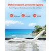 image:imageVEVOR Pool Lounge Chairs Set of 2 Chaise Lounger with Headrest Water Weighted inPool Lounger Chairs for up to 15 Water Depths AntiFloating Patio Furniture for Sun Shelf amp Tanning Ledge 440LBS709 x 236 x 221