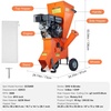 image:imageVEVOR Wood Chipper Shredder Mulcher 7HP Heavy Duty Gas Powered Engine 2 Max Diameter 212cc 41 kW 4Stroke 3in1 Woodchipper Fast Chipping Chopping for Forestry Gardens EPA Certified12HP Wood Chipper