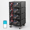 image:imageVEVOR 48V 100Ah LiFePO4 Lithium Battery Builtin 100A BMS 512V Server Rack LiFePO4 Battery with Bluetooth amp Display 5120Wh Capacity 6000 Cycles for Solar Energy Storage Home Backup Power 2 Pack48V 100AH4