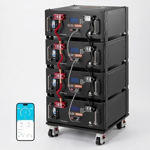 image:imageVEVOR 48V 100Ah LiFePO4 Lithium Battery Builtin 100A BMS 512V Server Rack LiFePO4 Battery with Bluetooth amp Display 5120Wh Capacity 6000 Cycles for Solar Energy Storage Home Backup Power 2 Pack48V 100AH4