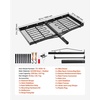 image:imageVEVOR Hitch Cargo Carrier with Bike Racks 62 x 27 x 3 Hitch Mount Cargo Carrier for up to 4 Mountain Bikes 500LBS Capacity HighStrength Steel Rear Luggage Basket Fits 2 Receiver for SUV Pickups62 x 27 x 3 in