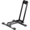 image:imageVEVOR Bike Rack Fits 20 to 27 Inch Mountain amp Road Bikes Alloy Steel RustResistant Bike Floor Stand Rack Foldable Bicycle Stand for Entryway Garage Home Bikes Parking amp Storage 1 Pack Black1 Bike Rack
