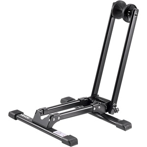 image:imageVEVOR Bike Rack Fits 20 to 27 Inch Mountain amp Road Bikes Alloy Steel RustResistant Bike Floor Stand Rack Foldable Bicycle Stand for Entryway Garage Home Bikes Parking amp Storage 1 Pack Black1 Bike Rack