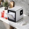 image:imageVEVOR 16 Clear Ice Cube Maker 3 Square Ice Ready in 2535 Mins 108 PcsDay 24H Timer Ice Maker Countertop for Cocktails Whiskey amp Bourbon33lbs24H