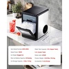 image:imageVEVOR 16 Clear Ice Cube Maker 3 Square Ice Ready in 2535 Mins 108 PcsDay 24H Timer Ice Maker Countertop for Cocktails Whiskey amp Bourbon44lbs