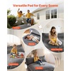 image:imageVEVOR Crash Pad for Kids Sensory with Foam Blocks and Washable Cover Large Soft Foam Landing Zone Giant Pillow Mat Sensory Room Equipment for Children Jumping Relaxing amp Play 5x45ft5x5ftGray5x45 ft Bedshaped