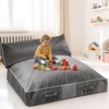 image:imageVEVOR Crash Pad for Kids Sensory with Foam Blocks and Washable Cover Large Soft Foam Landing Zone Giant Pillow Mat Sensory Room Equipment for Children Jumping Relaxing amp Play 5x45ft5x5ftGray5x45 ft Bedshaped